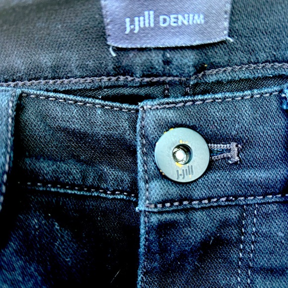 J. Jill Premium Flex High Rise Denim Legging Size 4 - Picture 10 of 10